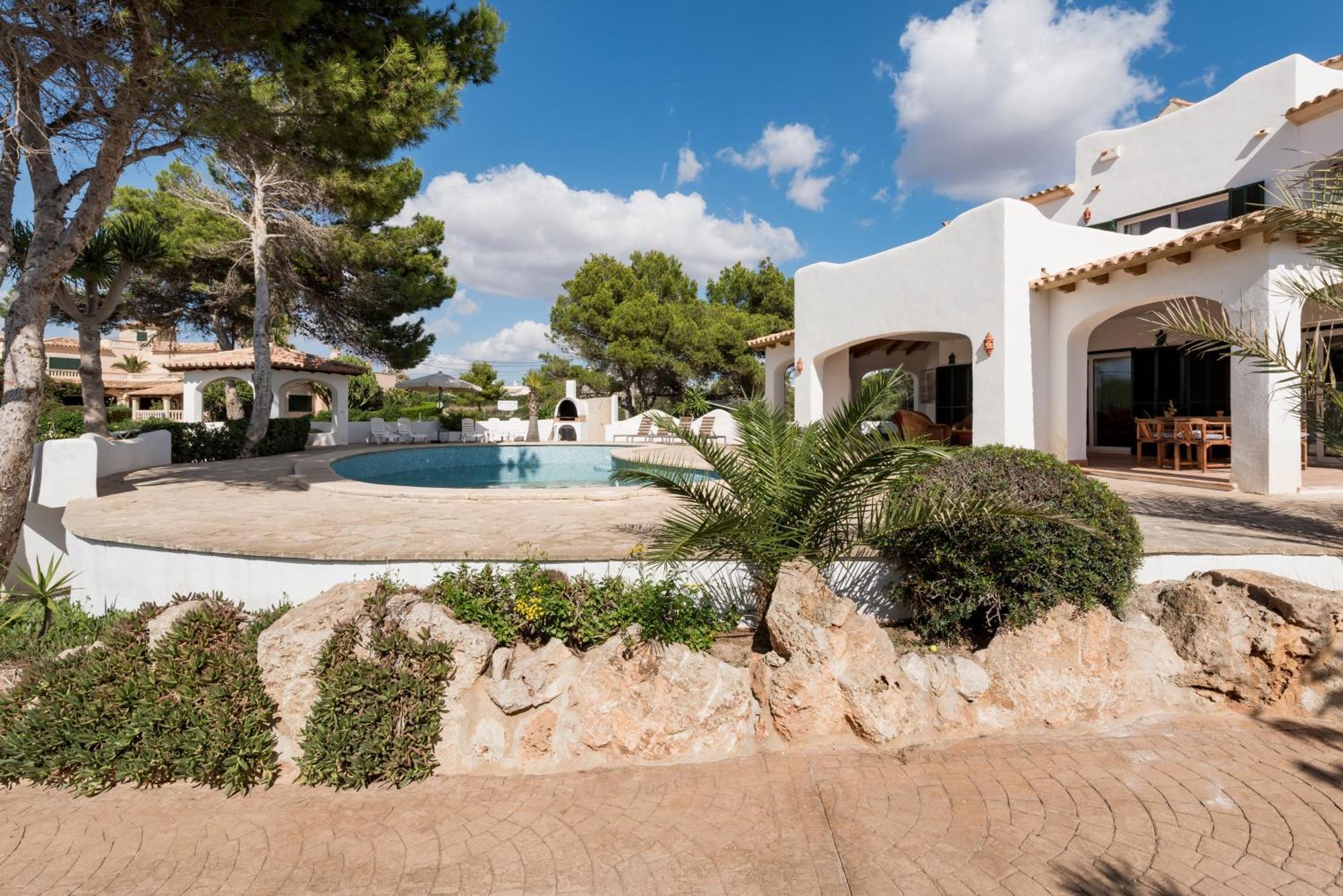 Gigantische Villa Mit Meerblick, Panoramablick & Pool-Oase Cala Pi  Extérieur photo